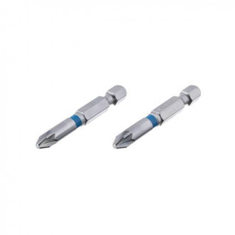 Комплект викруткових насадок PZ2 1/4&quot; * 50 мм, S2, уп. 2 од., STORM INTERTOOL VT-0215-[articul]