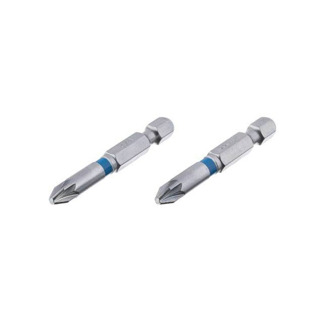 Комплект викруткових насадок PZ2 1/4" * 50 мм, S2, уп. 2 од., STORM INTERTOOL VT-0215-VT-0215