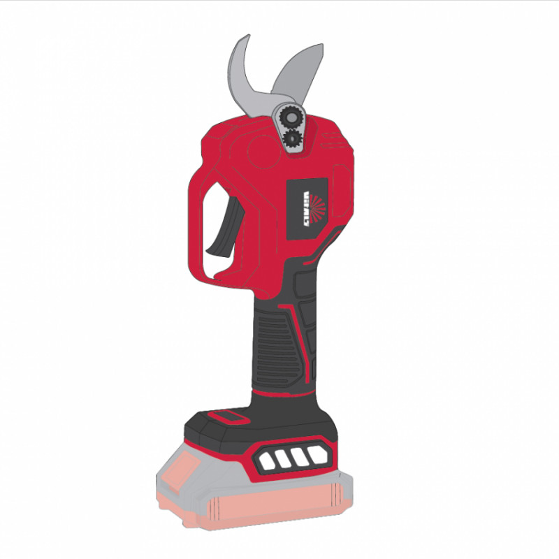 Секатор акумуляторний Vitals Master AG 1825ck BL Kit-235297