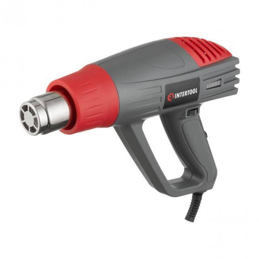 Фен технiчний, 2000 Вт,3 режими,60-600 °C, 300-500 л/хв INTERTOOL DT-2420-DT-2420
