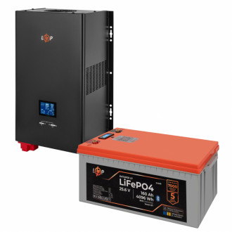 Комплект резервного живлення LogicPower 3600W + літієва (LiFePO4) батарея 4096Wh-[articul]