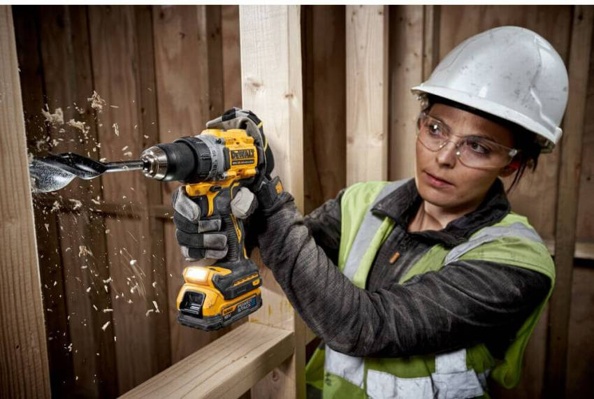 Дрель-шуруповёрт аккумуляторная бесщёточная DeWALT DCD800E1T-DCD800E1T