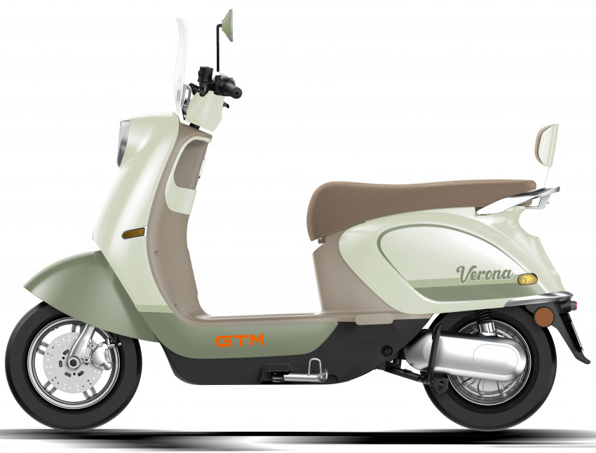 Скутер акумуляторний Amalfi, 1200Вт, 60V, швидкість 50км/год, запас ходу 70км-Verona