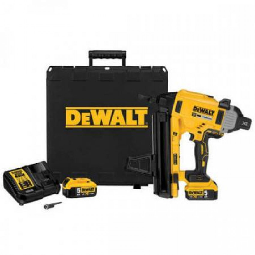 Пістолет гвоздезабивний акумуляторний безщітковий DeWALT DCN890P2-DCN890P2