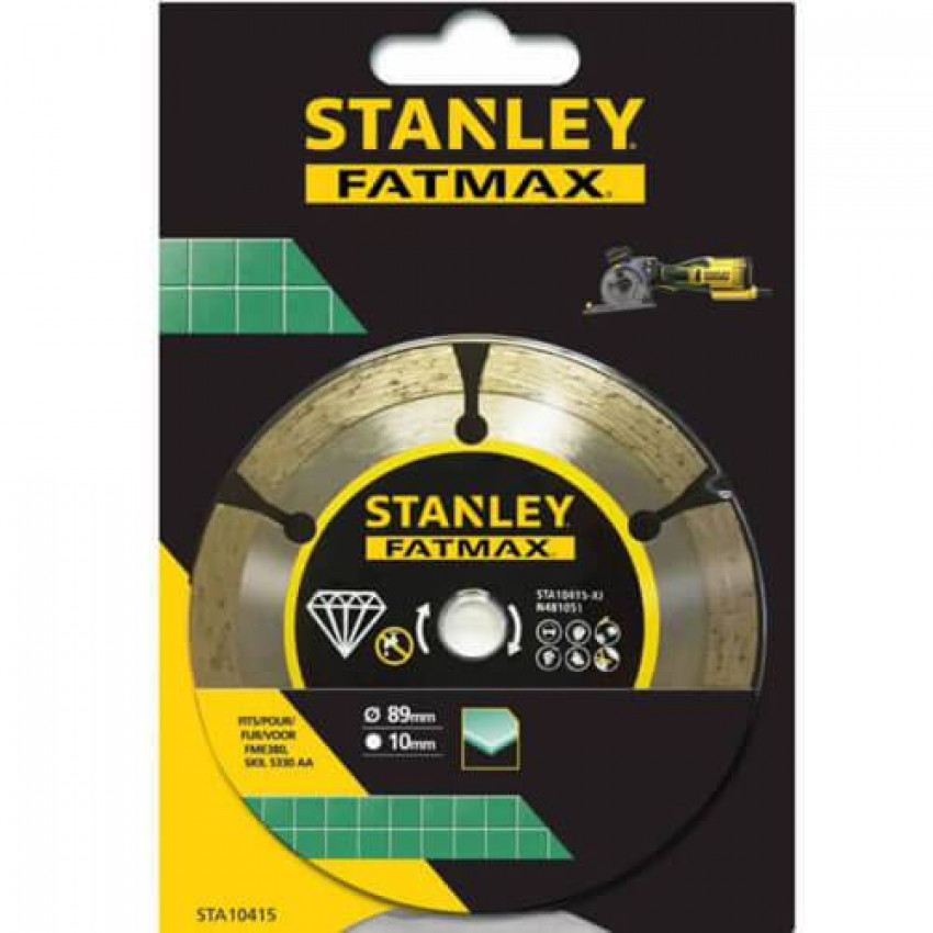 Диск алмазний 89 мм STANLEY STA10415-STA10415