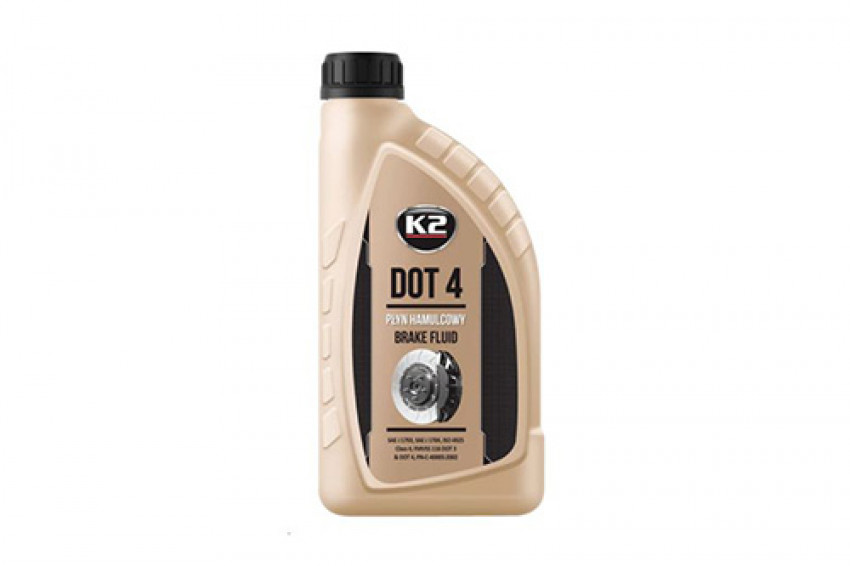 Гальмівна рідина TURBO DOT-4 Brake Fluid 1л К2-T108