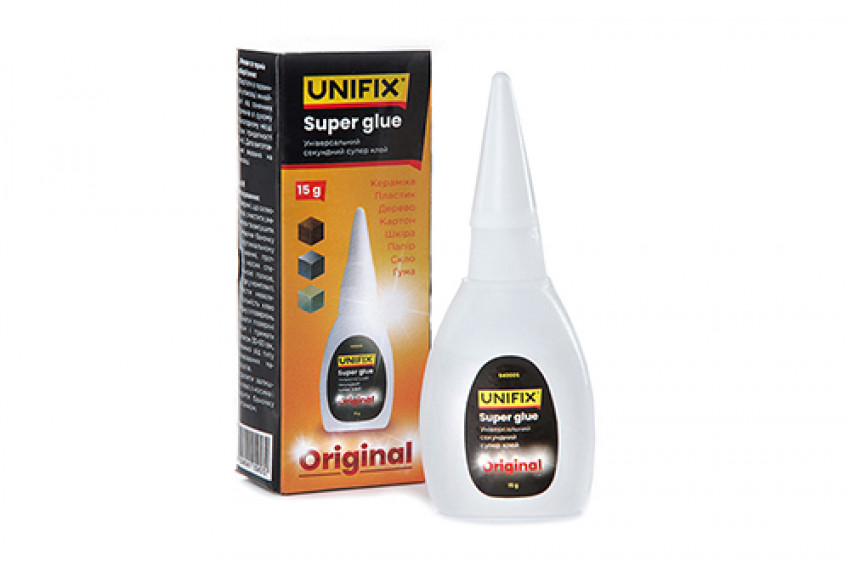 Супер клей 15г UNIFIX-940005