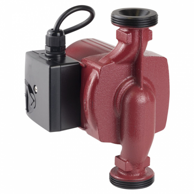 Насос циркуляційний 65Вт Hmax 4м Qmax 63л/хв Ø1½" 180мм гайки Ø1" AQUATICA (774112)-774112