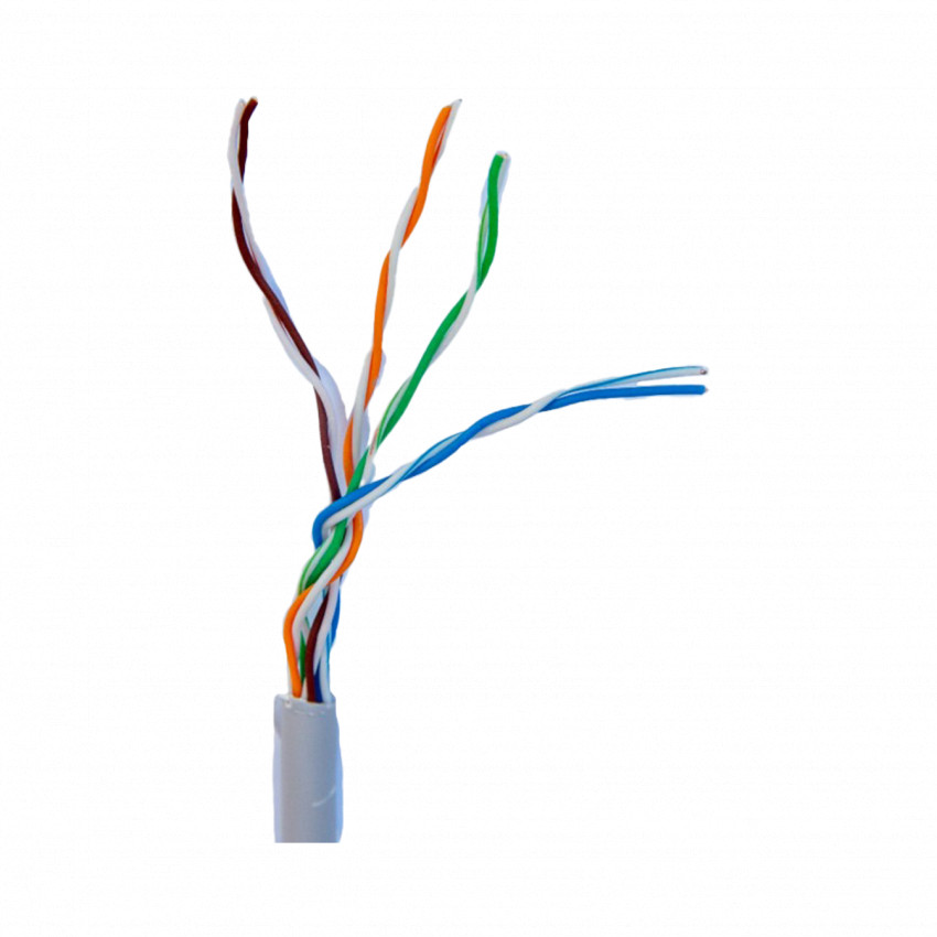 Кабель мережевий кручена пара Gear САТ.5E UTP-CU-R-4Px2x0.51 Copper-REELEX, 305м-