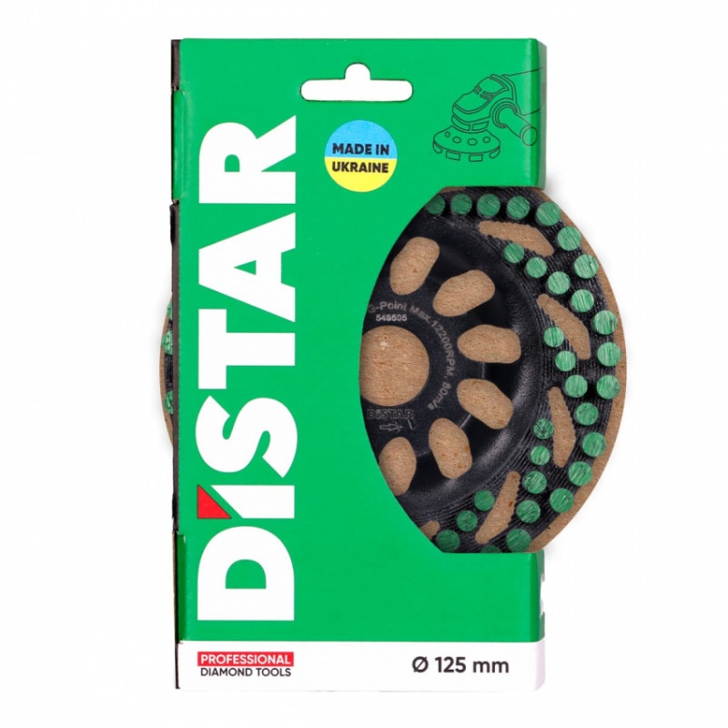 Фреза алмазна DGS-S 125/22,23-77 Green Point-11127048020