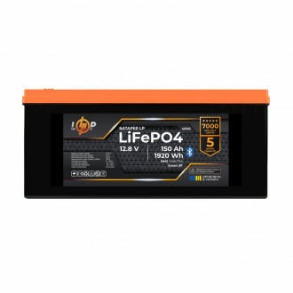Акумулятор LP LiFePO4 12,8V - 150 Ah (1920Wh) (BMS 150A/75А) пластик Smart BT-[articul]