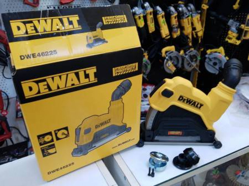 Захисний кожух для відводу пилу DeWALT, сумісний з УШМ 125 мм DWE46225-DWE46225