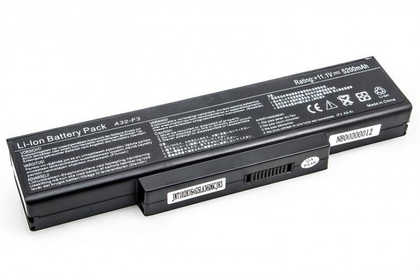 Акумулятор PowerPlant для ноутбуків ASUS A9 Series (90-NI11B1000, AS9000LH) 11.1V 5200mAh-NB00000012