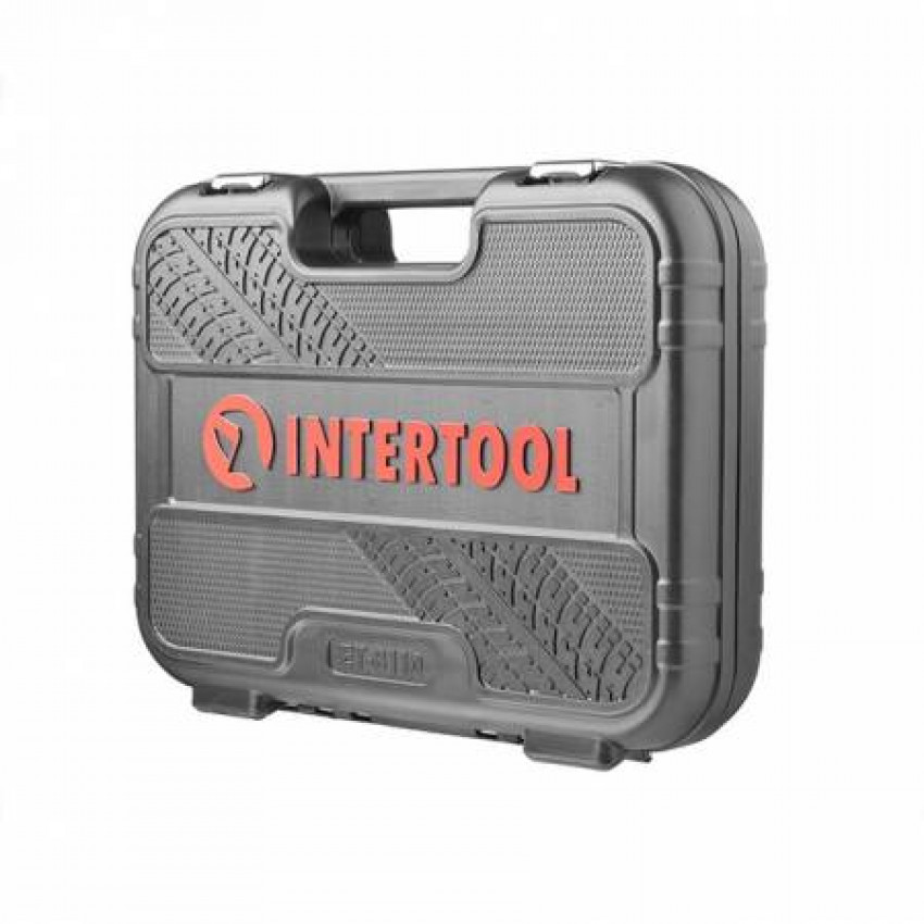 Набір інструментів 110 од., SUPER LOCK, STORM, 1/2", 1/4", Cr-V INTERTOOL ET-8110-ET-8110