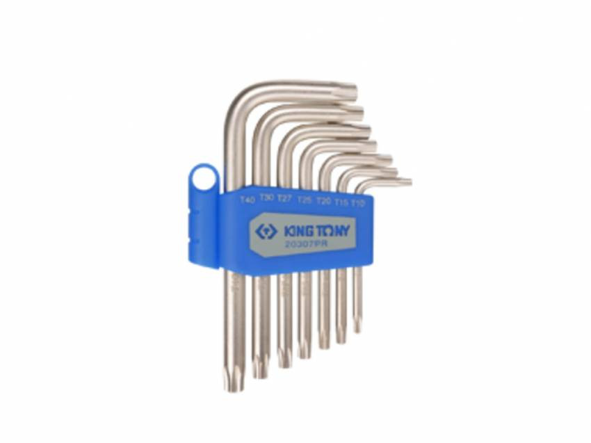 Набір Г-подібних Torx 7 одиниць (Т10 - Т40)-20307PR