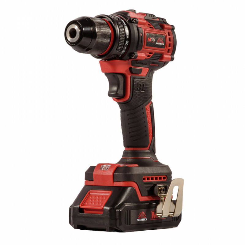 Дриль-шуруповерт акумуляторний Vitals Master AU 1832c BL Kit-235330