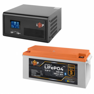 КРЖ LogicPower B1500 + літієва (LiFePO4) батарея 29440 Ватт (19408+31170 230 Ah)-[articul]