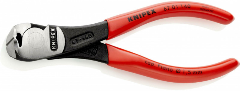 Кусачки торцеві для електроніки KNIPEX 67 01 140 SB-67 01 140 SB