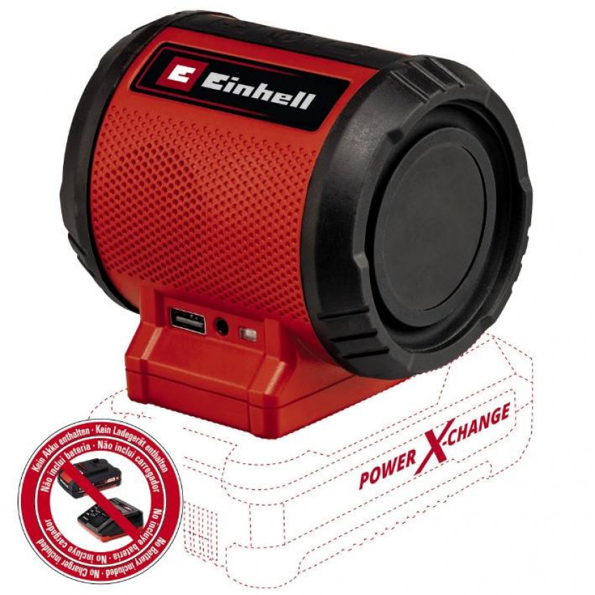 Портативна Колонка акумуляторна Bluetooth TC-SR 18 Li BT - Solo (4514150)-