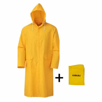 Плащ від дощу Storm XL жовтий SIGMA (9461391)-[articul]