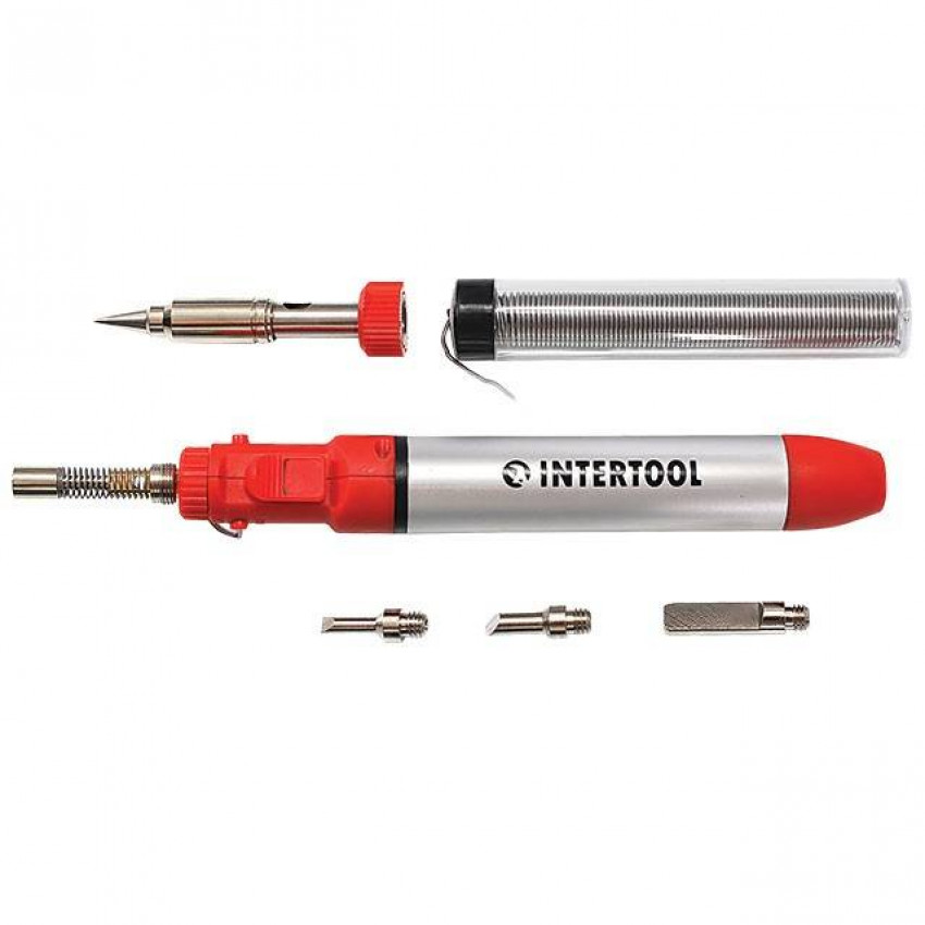 Мікропальник 12 мл, комплект аксесуарів 7 од. INTERTOOL GB-0005-GB-0005