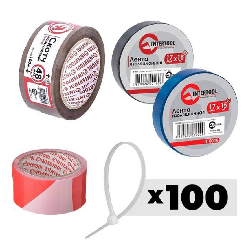 Набір для надзвичайних ситуацій "Екстра" INTERTOOL BX-1008-BX-1008