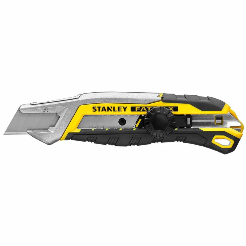 Ніж FatMax Integrated Snap Knife шириною 165 мм з лезом шириною 18 мм з сегментами, що відламуються STANLEY FMHT10592-0-FMHT10592-0