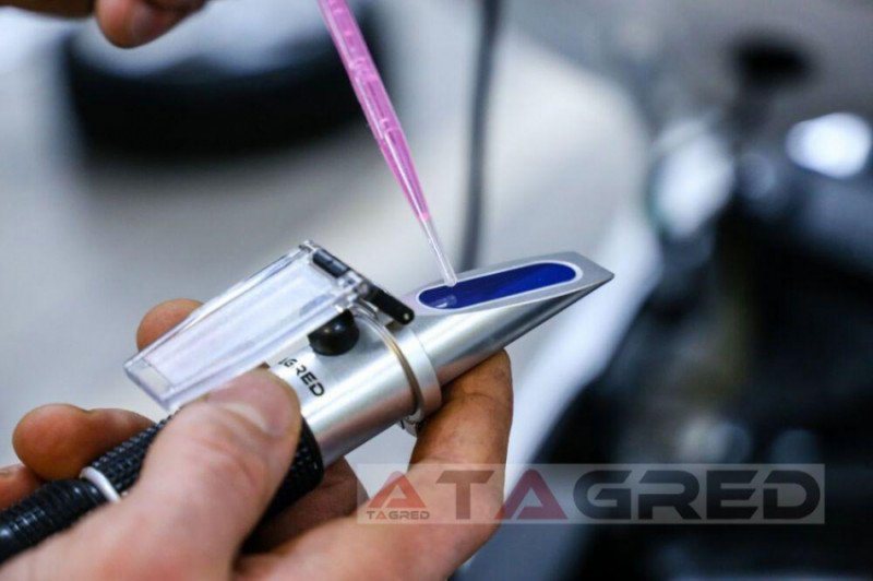 Рефрактометр для вимірювання експлуатаційних рідин авто TAGRED TA1390-TA1390