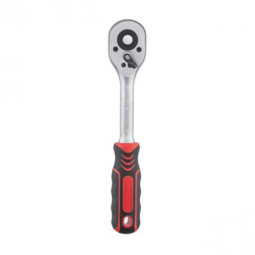 Рукоятка із храповим механізмом на 45 зубов 3/8'' INTERTOOL HT-2118-HT-2118