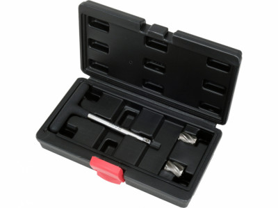 Фрези для гнізд датчиків ABS YATO, з тримачем- 1/4&quot;, Ø= 15х23 і 18х23 мм, кпл. 3 елем. [50]-[articul]
