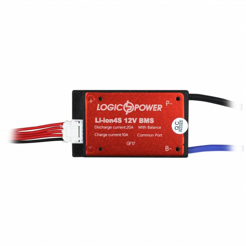 BMS плата LP Li-ion 12V 4S Dis 20A Ch 10A-