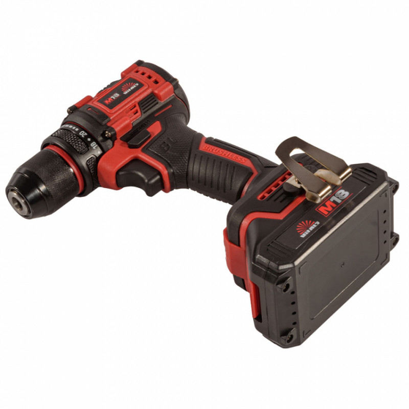 Дриль-шуруповерт акумуляторний Vitals Master AU 1832c BL Kit-235330