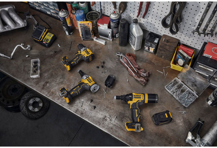 Заклепочник акумуляторний безщітковий DeWALT DCF414E2GT-DCF414E2GT