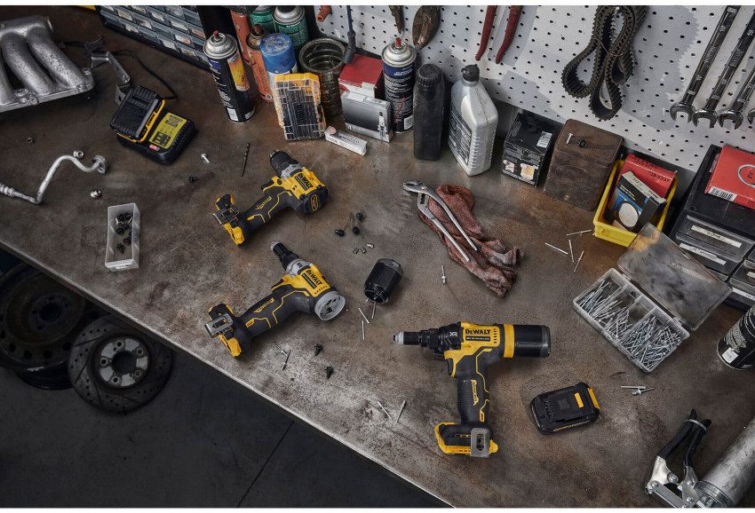 Заклепочник акумуляторний безщітковий DeWALT DCF414NT-DCF414NT