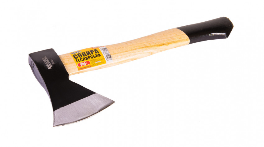 MasterTool Сокира 600 г рукоятка 390 мм з твердого дерева, Арт.: 05-0126-05-0126
