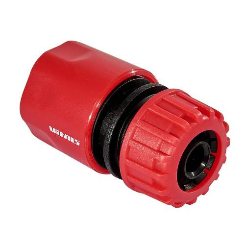 Пістолет-розпилювач 8-позиційний + адаптер з нарізкою 1/2″, 3/4″ та 2 конектори для шланга 1/2″ Vit-191512