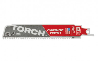 Полотно для шабельних пил TORCH CARBIDE MILWAUKEE, 150х2,5мм, (5шт), (метал)-[articul]