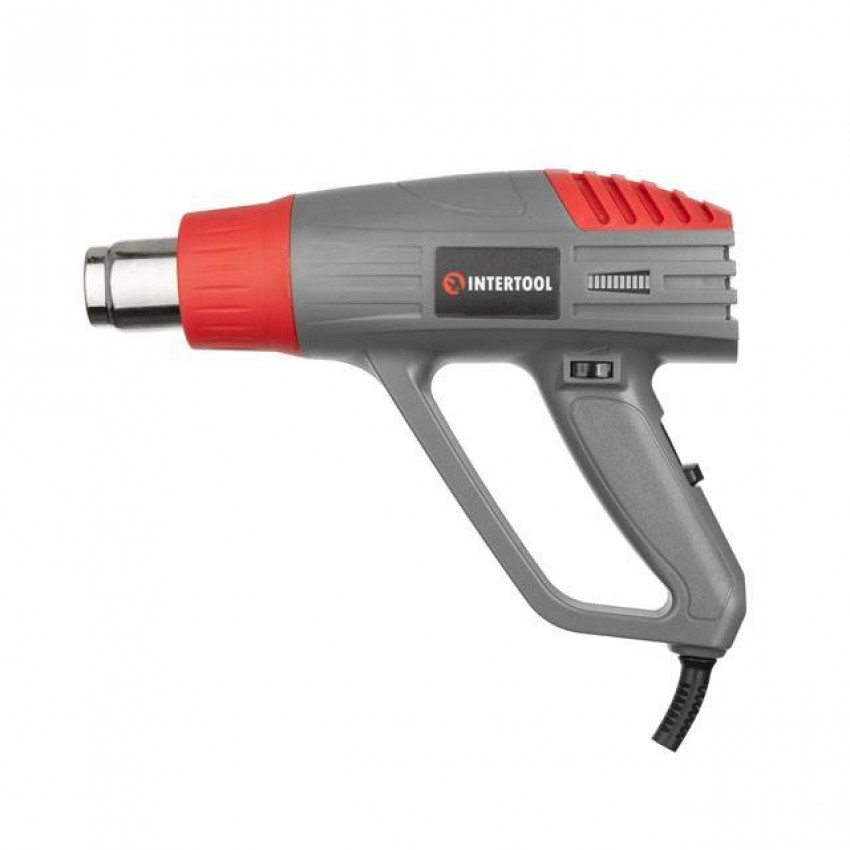 Фен технiчний, 2000 Вт,3 режими,60-600 °C, 300-500 л/хв INTERTOOL DT-2420-DT-2420