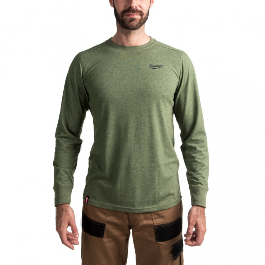 Футболка з довгими рукавами Milwaukee HT LS GN Розмір XXL-4932493002