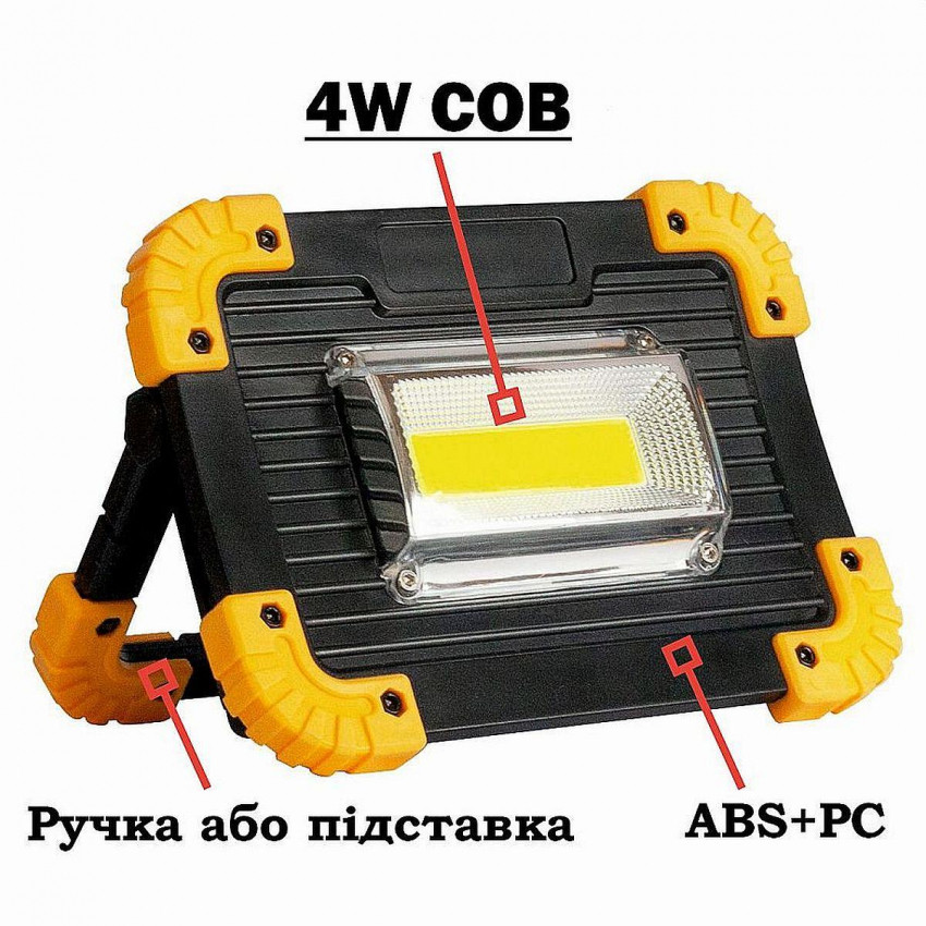 Ліхтар worklight FL2031 LED+COB з USB з функцією Power Bank-FL2031