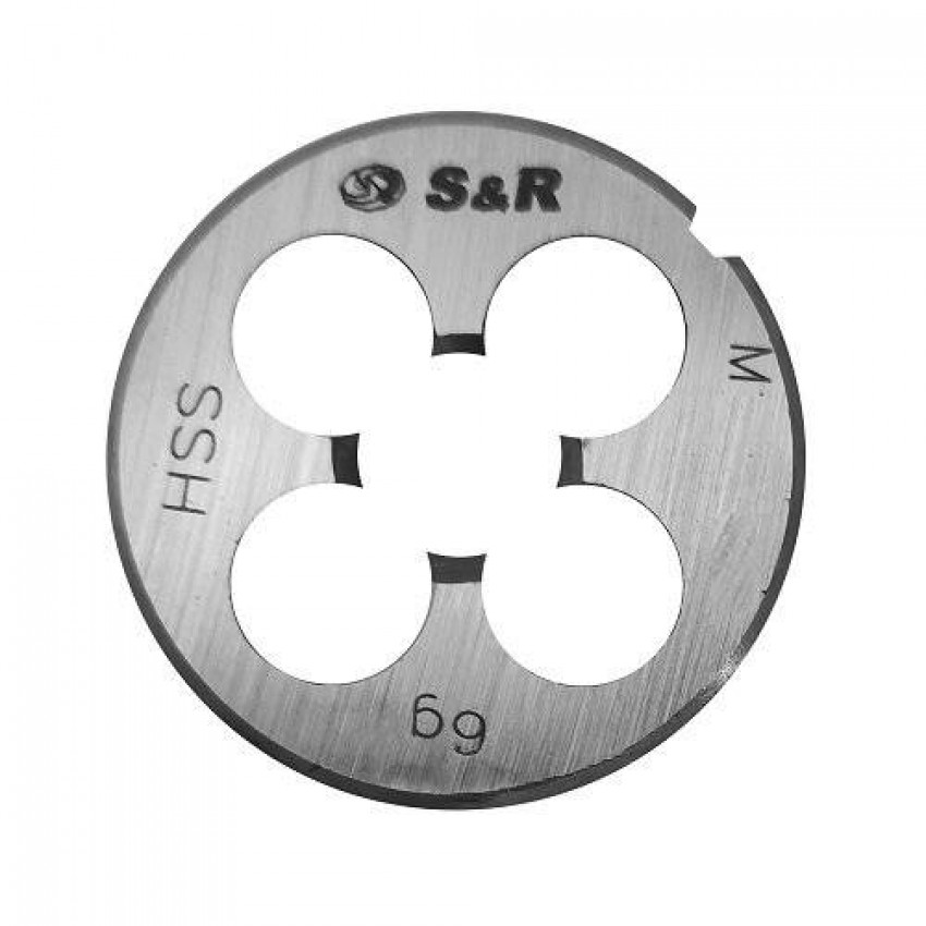 Плашка S & R М6 х 1,0 мм-111201006
