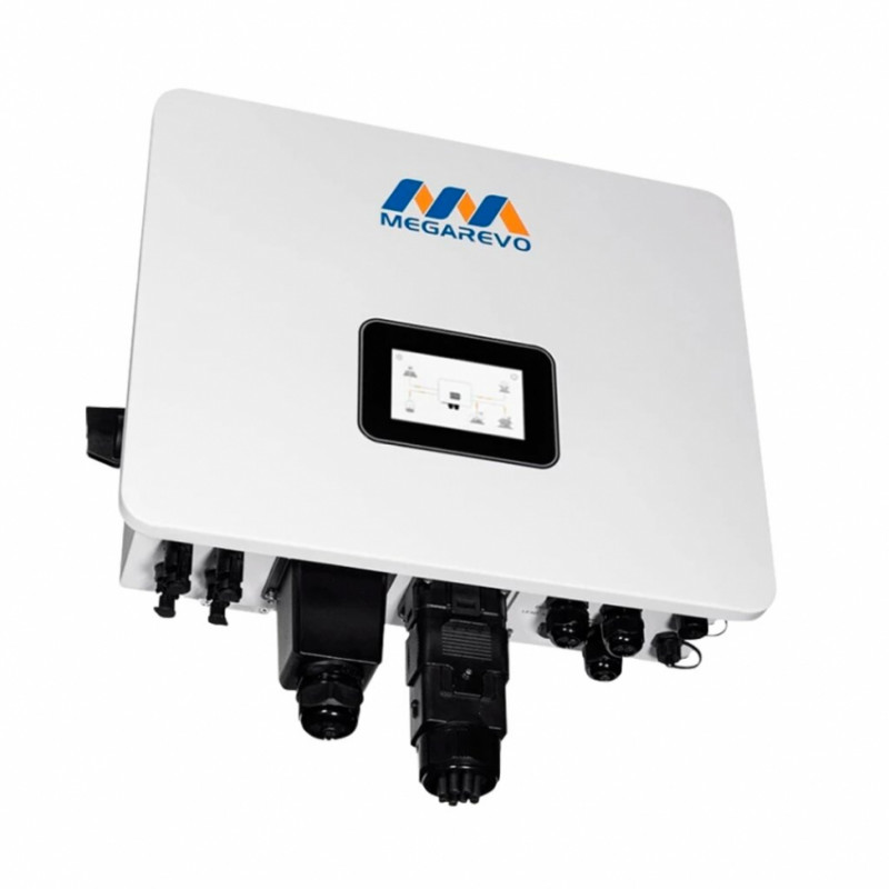 Гібридний однофазний інвертор Megarevo for LP R6KL1DA-G2S (6kW, 48V, LCD дисплей, GEN порт)-