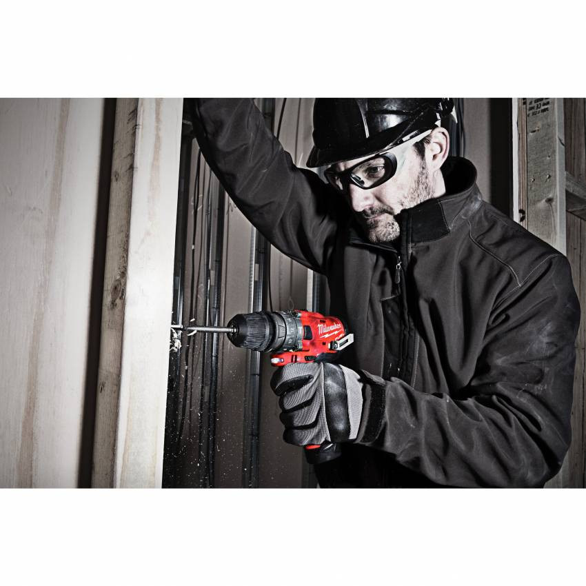 Дриль-шуруповерт із ударом акумуляторний MILWAUKEE, M12 FPDX-0, 37Нм; патрон FIXTEC-4933464135