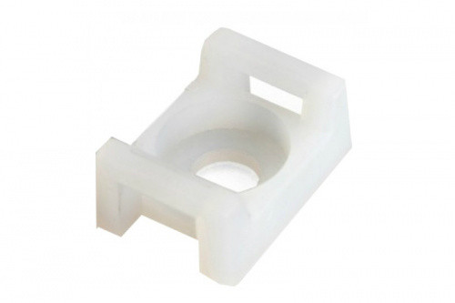 Майданчик для кабельних стяжок з монтажним отвором 22x15x9x5мм (пач 100шт) APRO-PH-22159