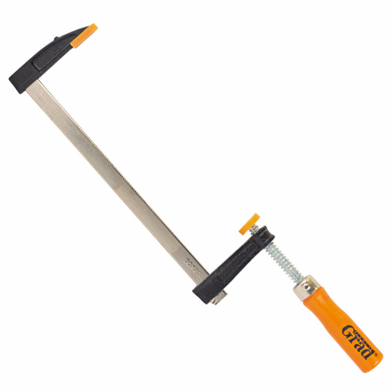 Струбцина столярна тип F 200x50мм Grad (4242625)-4242625