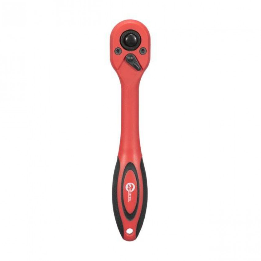 Рукоятка із храповим механізмом на 72 зуба 1/4" вигнута Cr-v(Professional) INTERTOOL HT-2107-HT-2107
