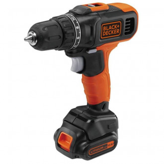 Дриль-шуруповерт акумуляторний BLACK DECKER BCD7122CK-[articul]