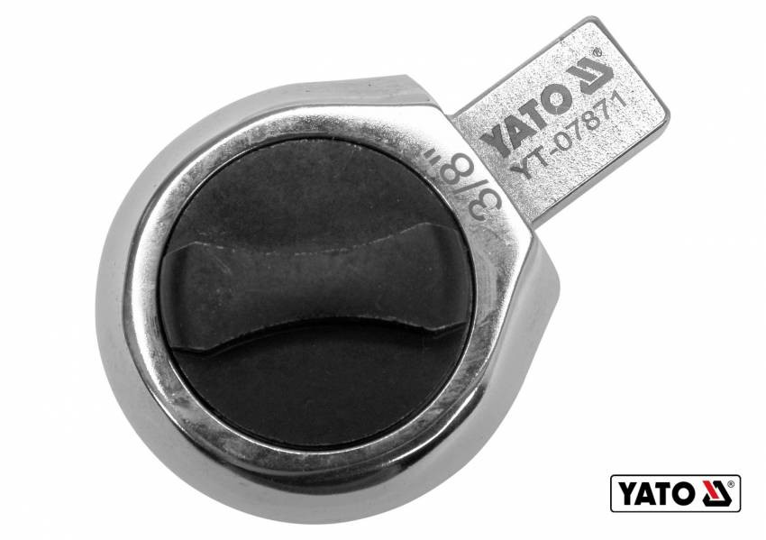 Головка динамометричного ключа YATO: 9-12 мм, квадрат-3/8"-YT-07871