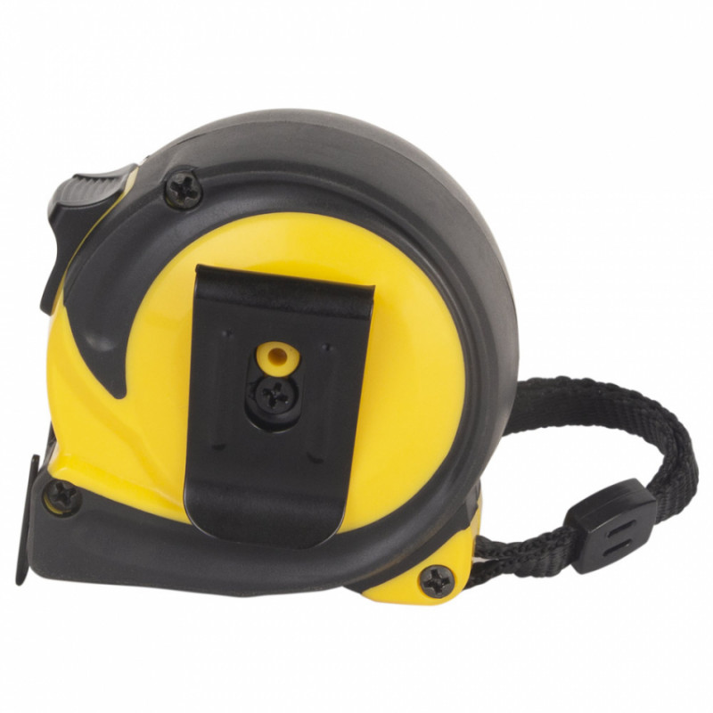 Рулетка обгумована Compact двостороннє полотно/зачіп 5м×19мм SIGMA (3814631)-3814631