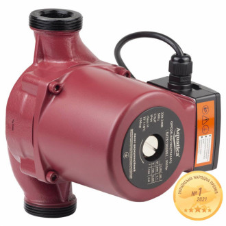 Насос циркуляційний 245W Hmax 8m Qmax 200l / min Ø1½ &quot;180mm nuts Ø1&quot; AQUATICA (774141)-[articul]